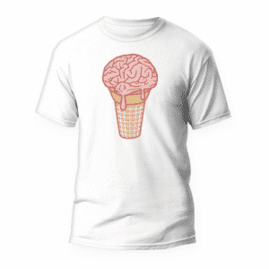 Camiseta Helado de cerebro