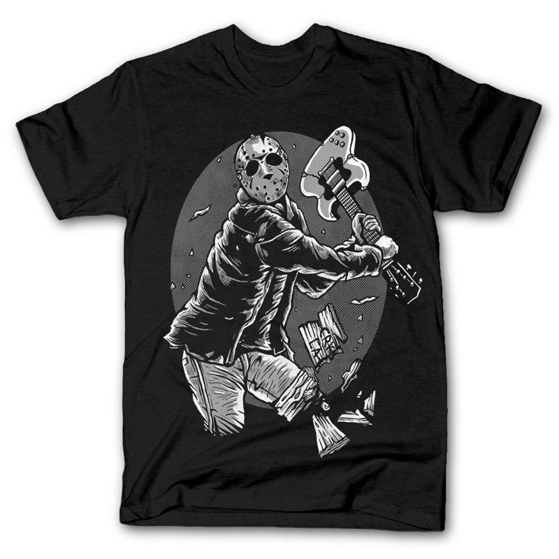 Jason Viernes 13 Rock T-Shirt 1 Camiseta Jason Viernes 13 Rock