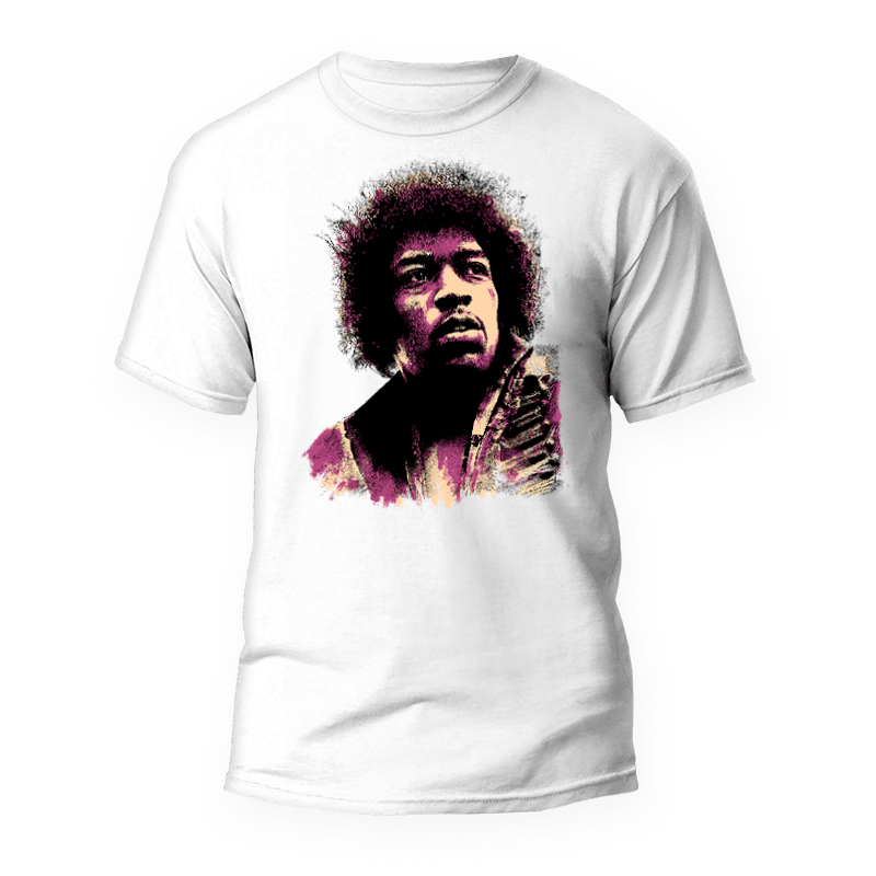 Camiseta Jimi Hendrix 1 Camiseta Jimi Hendrix