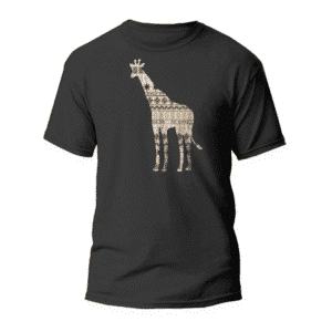 Camiseta Jirafa ornamento