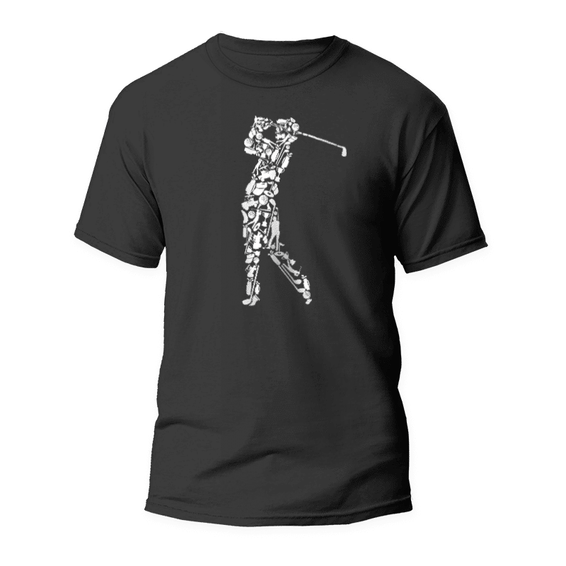 Jugador de Golf T-shirt 1 Camiseta Jugador de Golf