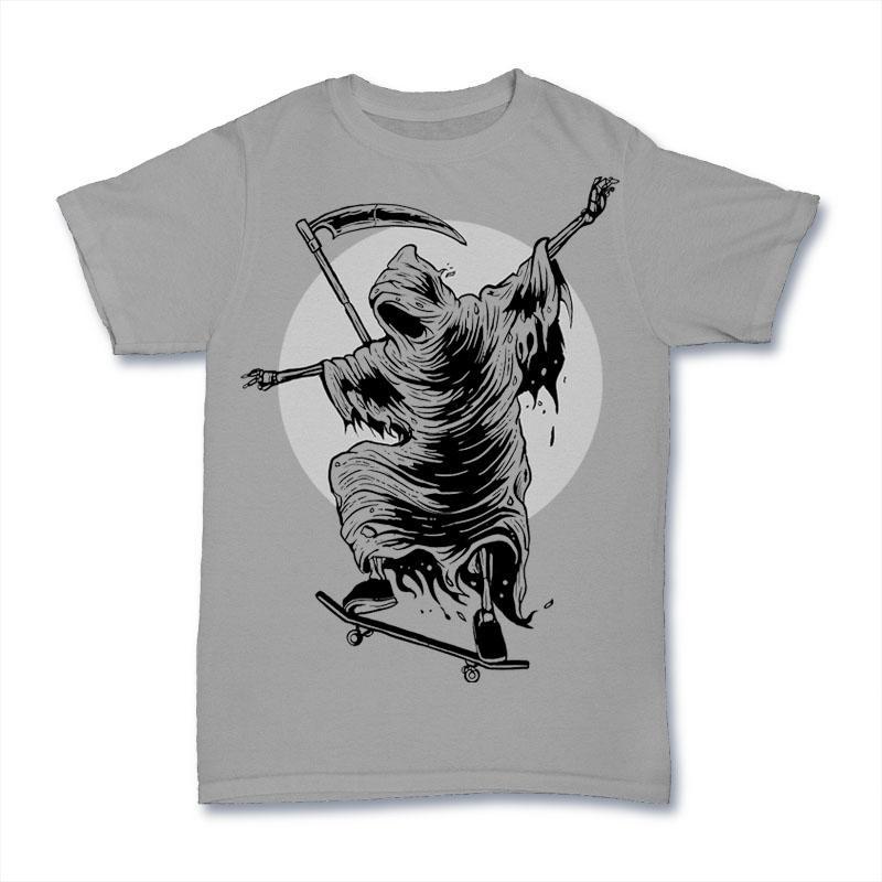 Camiseta La Muerte Skater 1 Camiseta La Muerte Skater