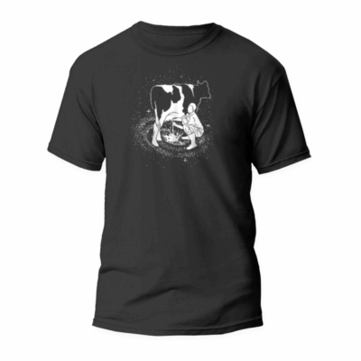 Camiseta Leche de vaca