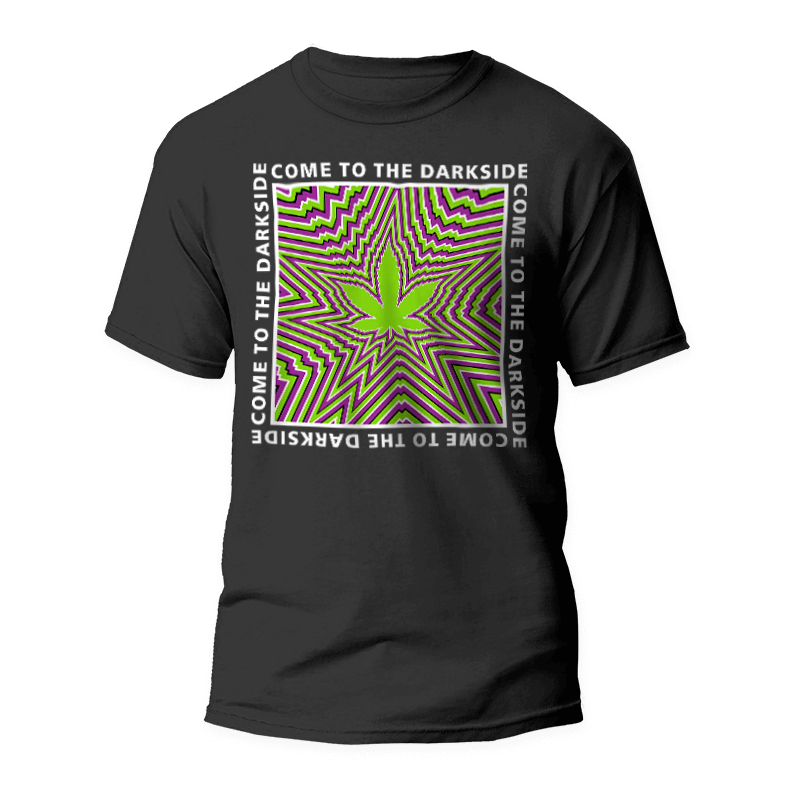 Samarreta Marihuana Lado Oscuro 1 Camiseta Marihuana Lado Oscuro