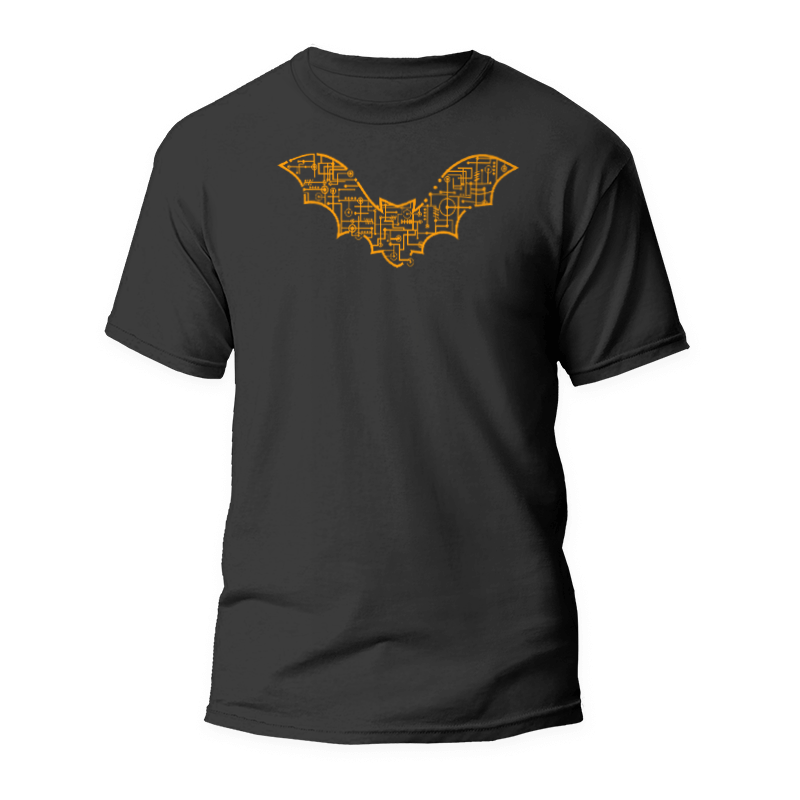 Camiseta Murciélago Eléctrico 1 Camiseta Murciélago Eléctrico