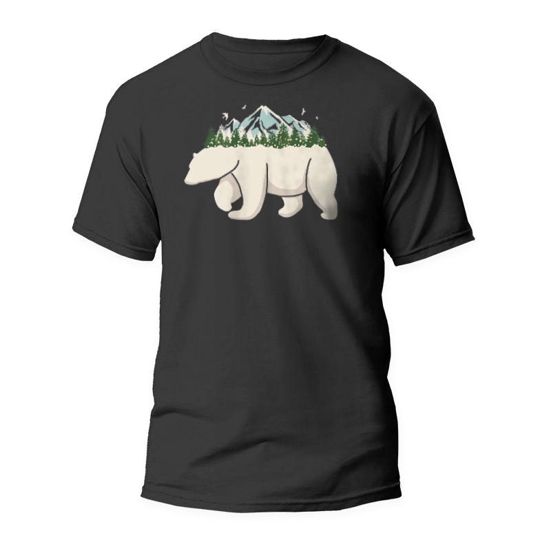 Eisbär T-Shirt 1 Camiseta Oso Polar