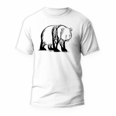 Camiseta Panda Ramas