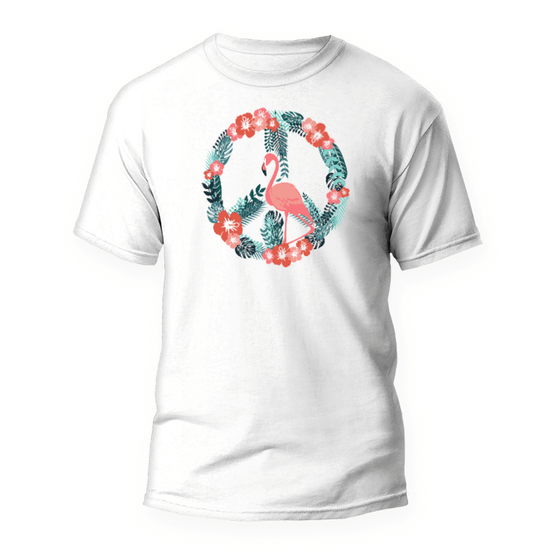 Camiseta Paz Flamenco 1 Camiseta Paz Flamenco