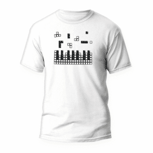 Camiseta Piezas Tetris Piano