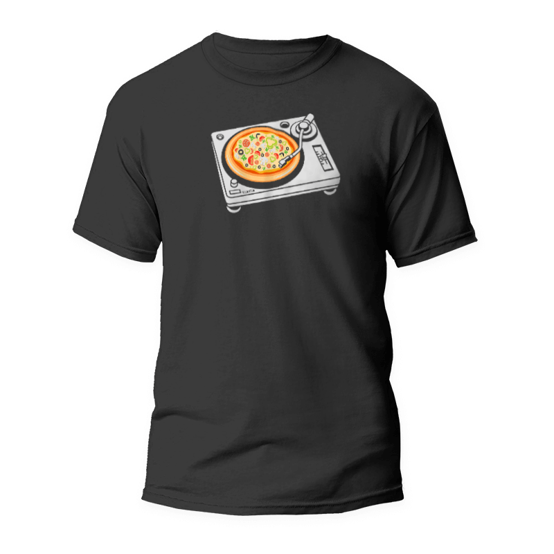 Samarreta Pizza DJ 1 Camiseta Pizza DJ