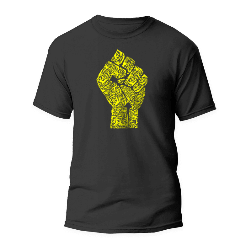 Camiseta Puño cerrado 1 Camiseta Puño cerrado