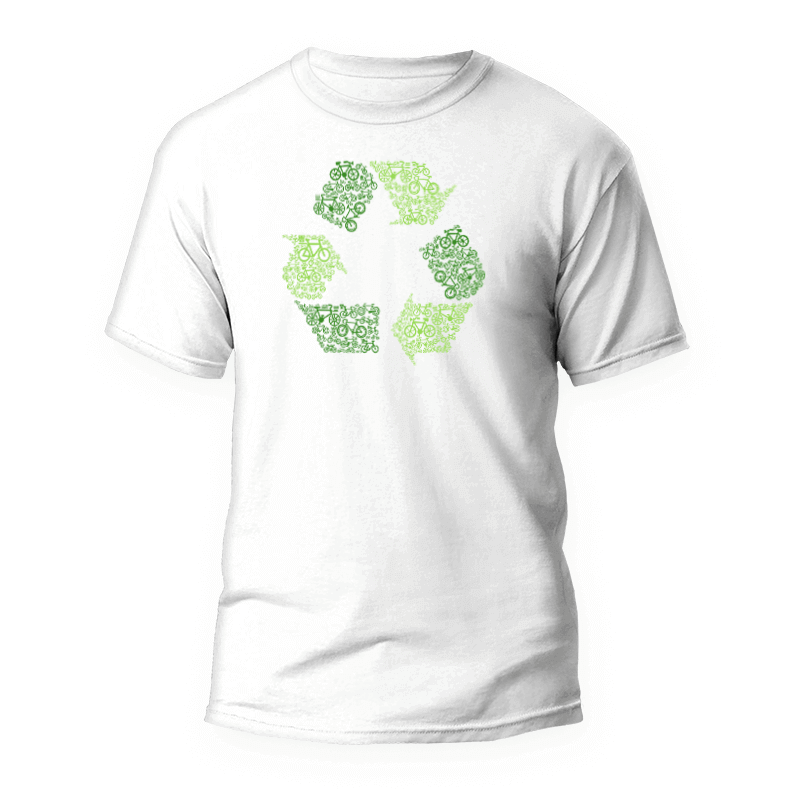 Reciclaje T-shirt 1 Camiseta Reciclaje