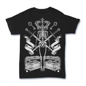 Camiseta Rey esqueleto