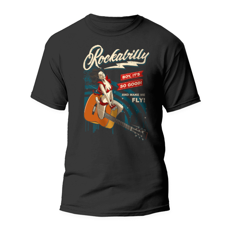 Camiseta Rockabilly 1 Camiseta Rockabilly