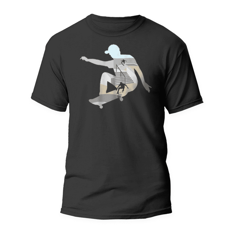Camiseta Skater ciudad 1 Camiseta Skater ciudad