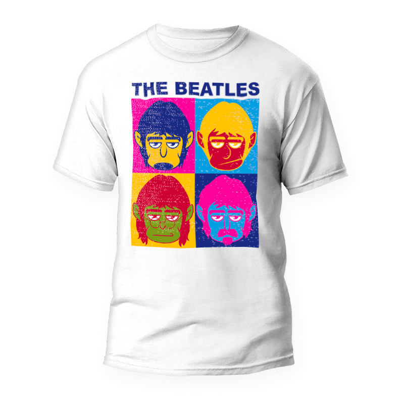 Camiseta The Beatles artpop para hombre y mujer D talle