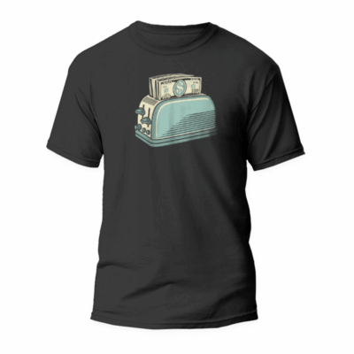 Camiseta Tostadora Dinero