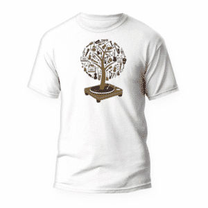 Camiseta Vinilo árbol