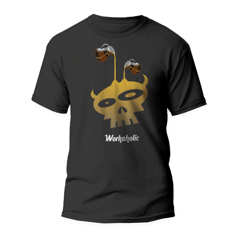 Camiseta Workaholic 1 Camiseta Workaholic