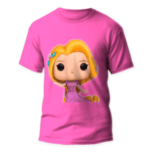 Camiseta infantil Rapunzel
