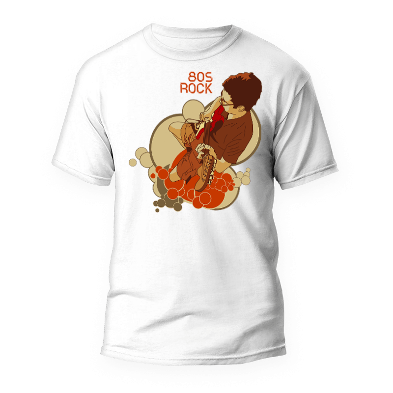 Camisetas 80s Rock T-Shirt 1 Camisetas 80s Rock
