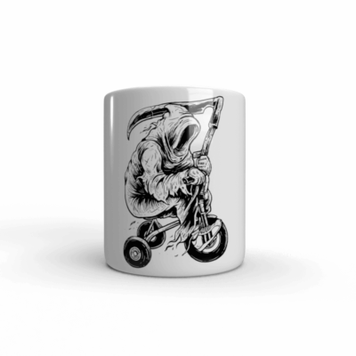 Taza La muerte triciclo