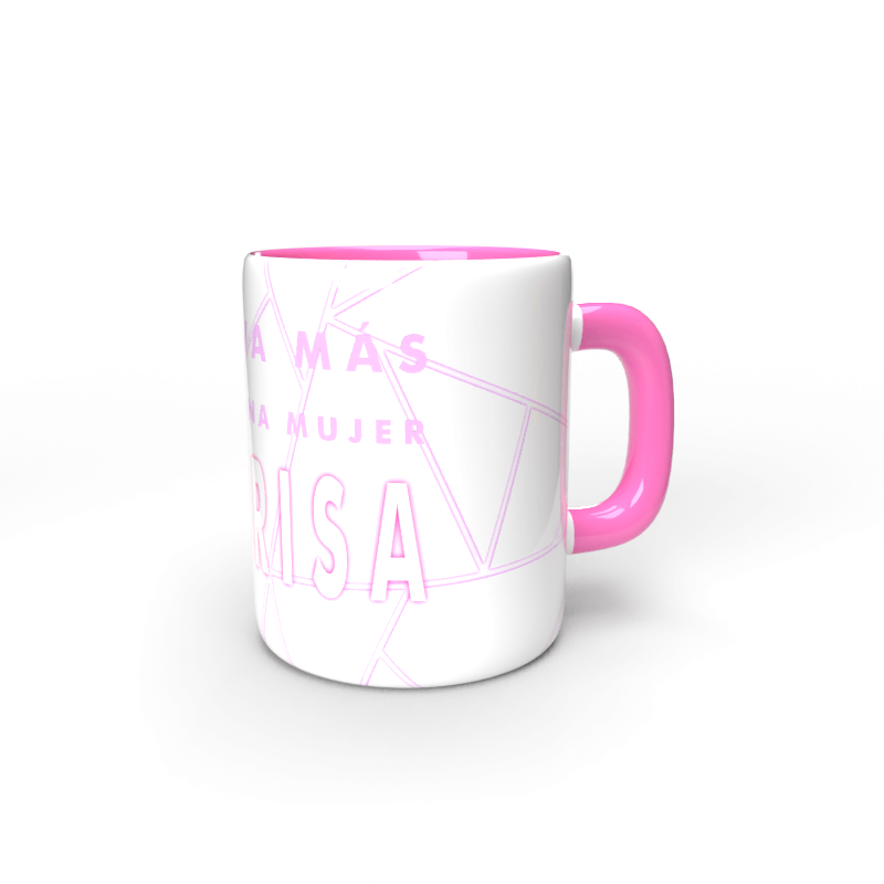 Taza Rosa La curva más linda 3 Taza Rosa La curva mas linda