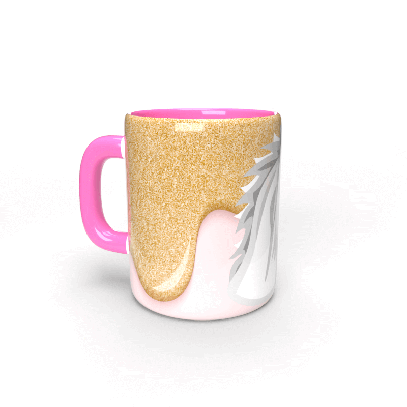 Eis-Einhorn Tasse 3 Taza Unicornio Helado