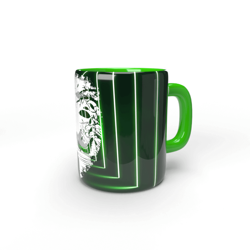 Taza Verde Anonymous 3 Taza Verde Anonymous