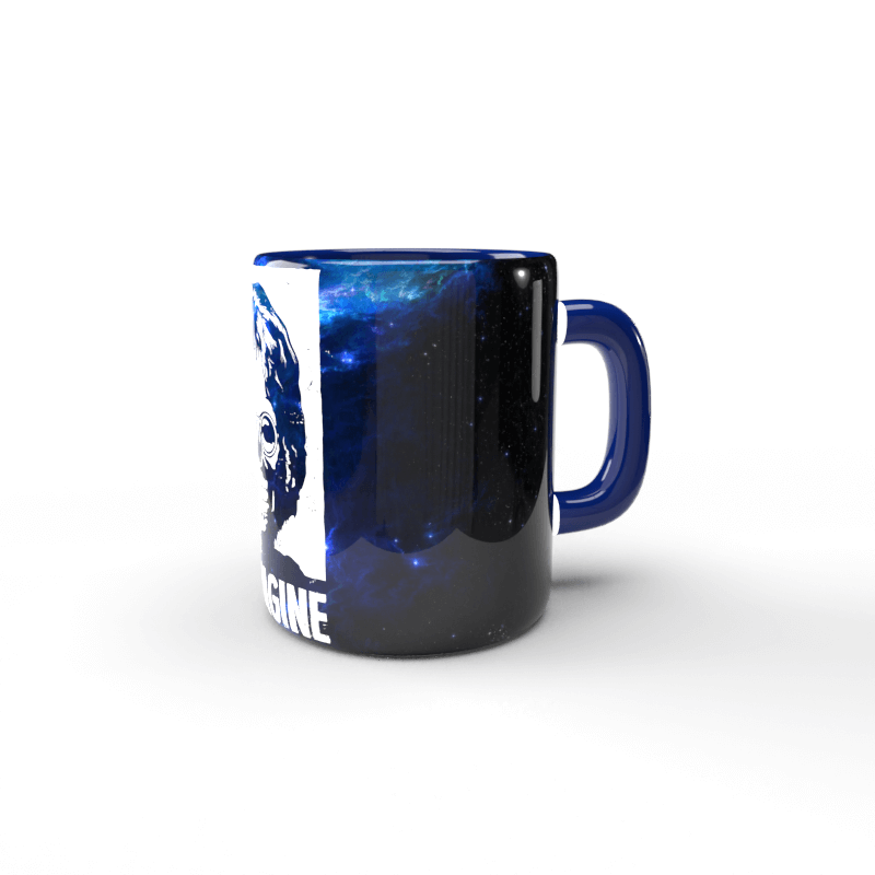 Taza azul John Lennon 3 Taza azul John Lennon