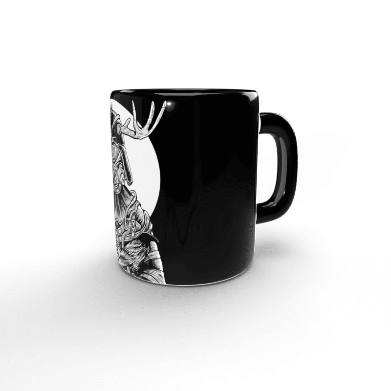 Funky 70 blaue Tasse 3 Taza negra Darth Vader Steampunk