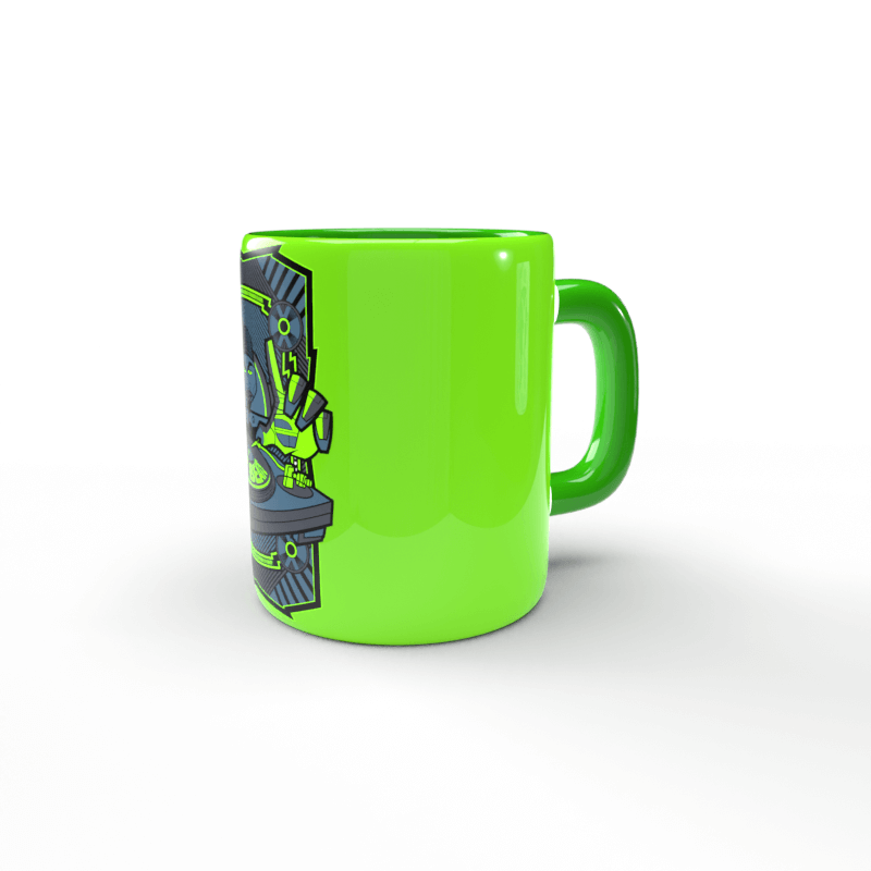 Dope Beats tassa verda 3 Taza verde Dope Beats