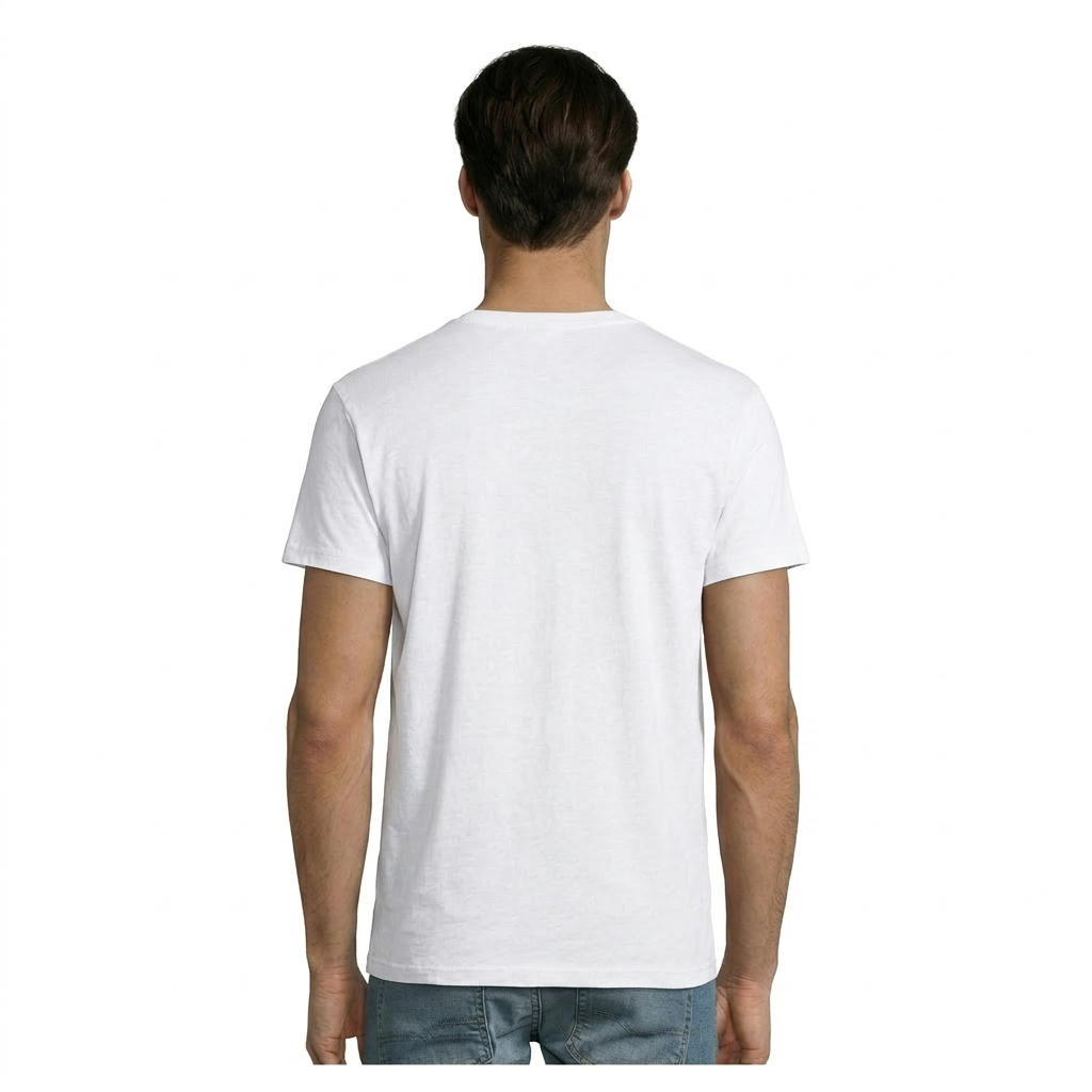 Personalisiertes Herren-T-Shirt mit Rundhals 2 Personalisiertes Herren-T-Shirt mit Rundhals – Bild 2