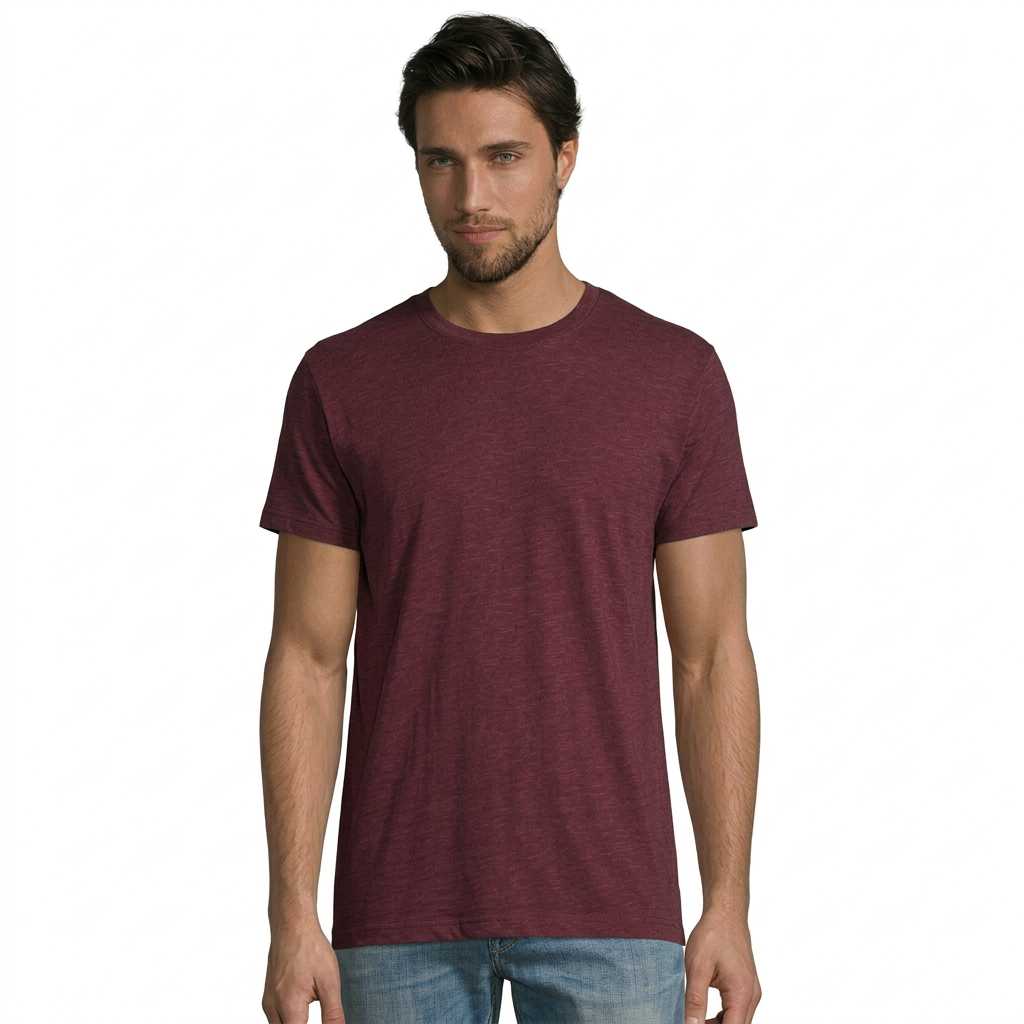 Personalisiertes Herren-T-Shirt mit Rundhals 13 Personalisiertes Herren-T-Shirt mit Rundhals – Bild 13