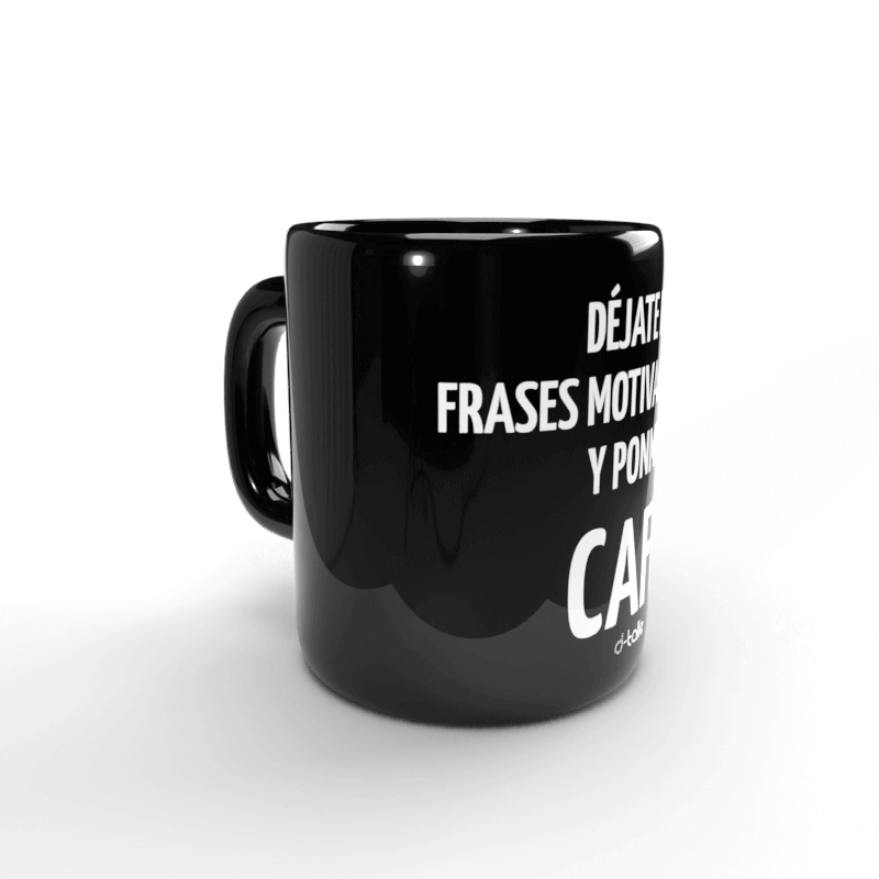 Mug with motivational quotes 2 Taza Frases Motivacionales