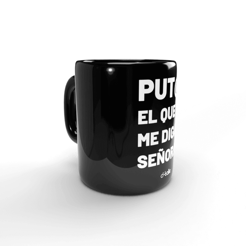 No me digas señora mug 2 Taza No me digas señora