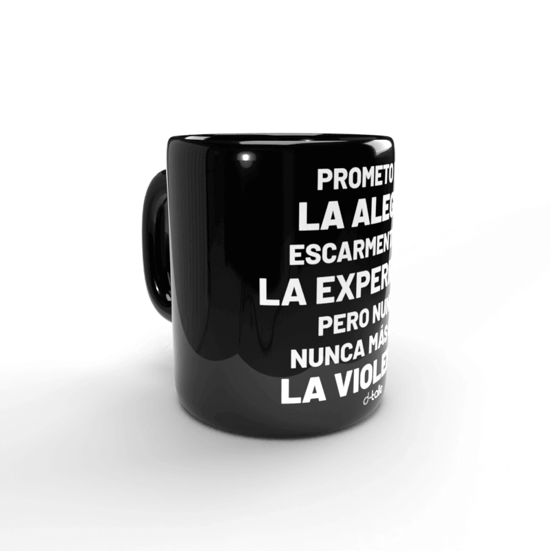 Tassa Prometo ver la alegría 2 Taza Prometo ver la alegría