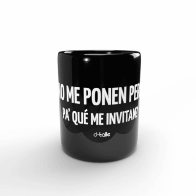 Taza Sin perreo no me invites