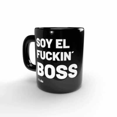 Taza Soy el fuckin boss