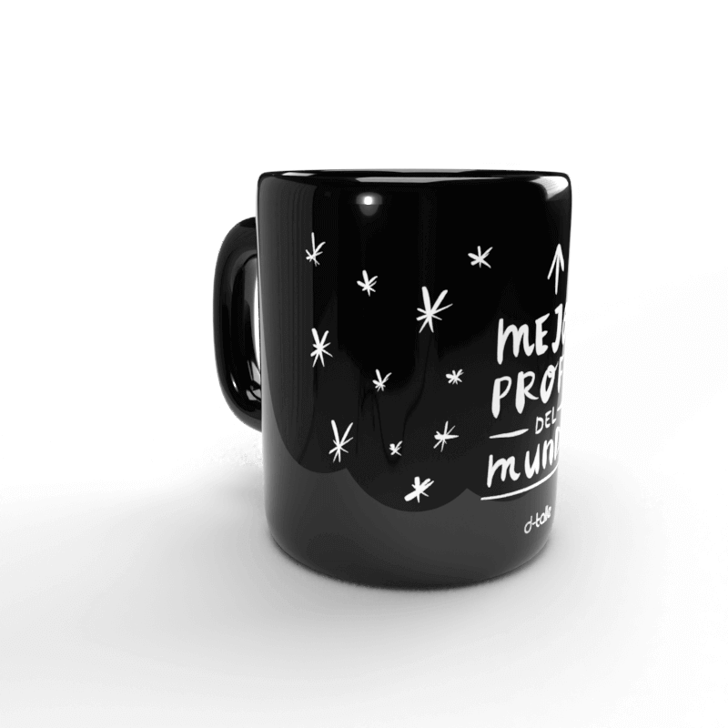 Mejor profe del mundo Tasse 2 Taza el mejor profe del mundo