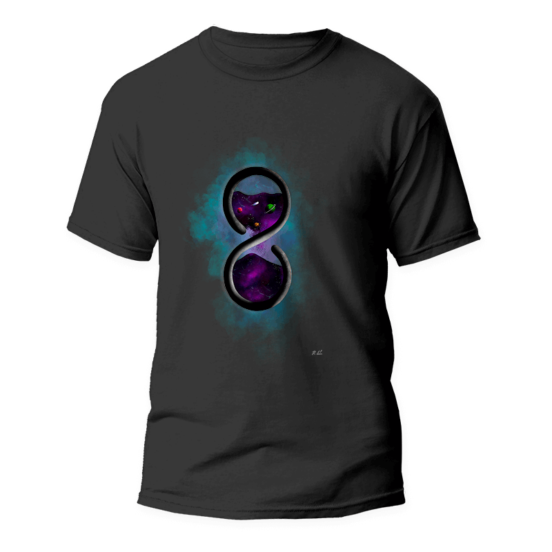 Camiseta Infinito galaxia 1 Camiseta infinito galaxia