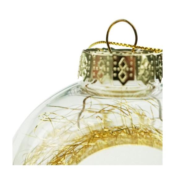 Boles de Nadal personalitzades de color daurat 2 Boles de Nadal personalitzades de color daurat - Imatge 2