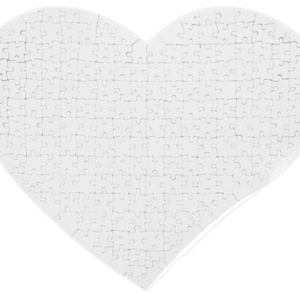 Puzzle de cartón forma corazón 25cm