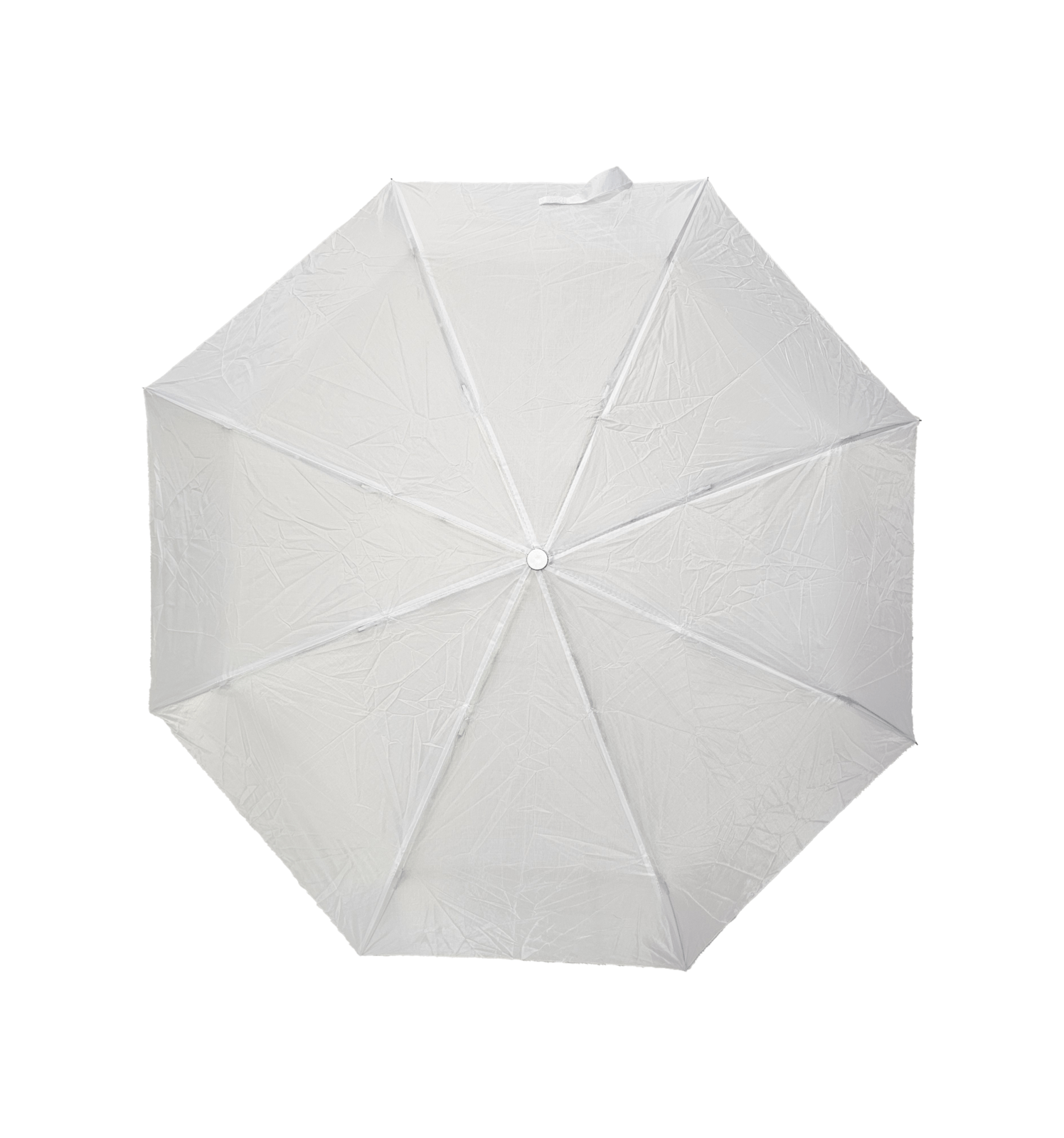 Paraguas plegable blanco personalizado 2 Paraguas plegable blanco personalizado - Imagen 2