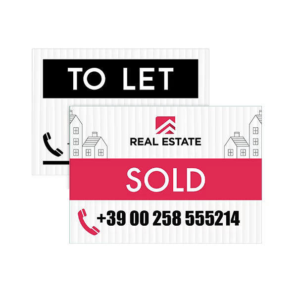 UV Printing 9 Carteles inmobiliarios
