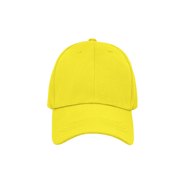 gorra amarillo frente