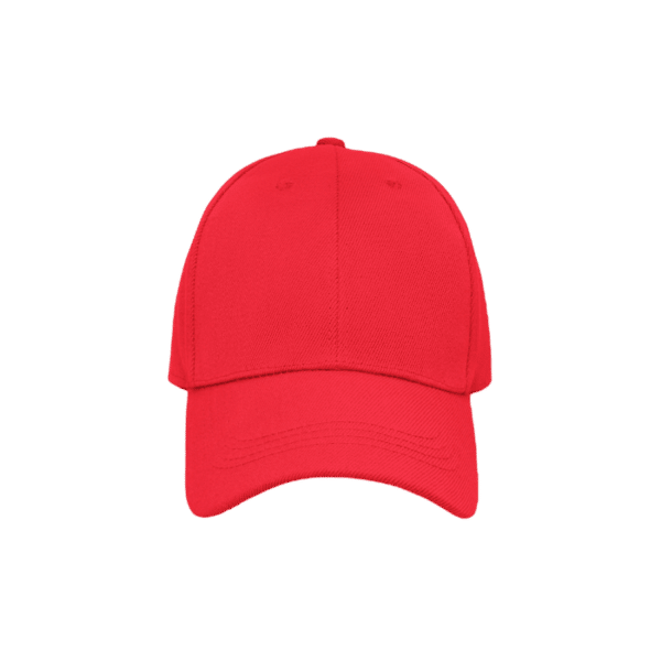 gorra rojo frente