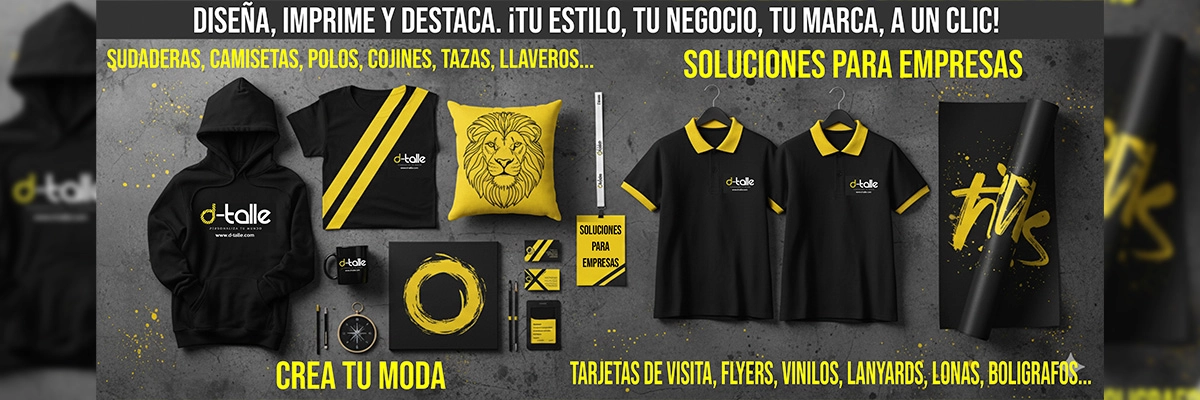 Banner principal D-talle: regalos personalizados en Mallorca