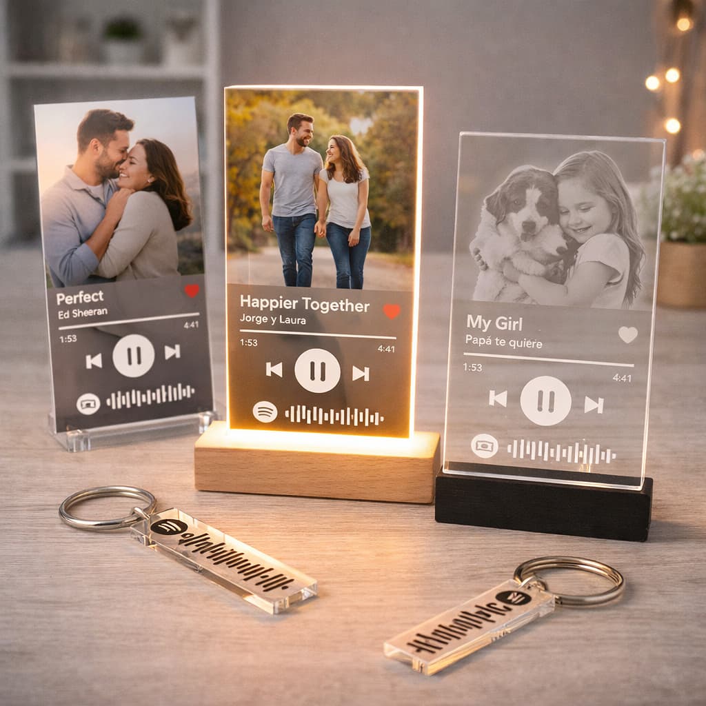 Regalos personalizados 6 subcategoria placas spotify