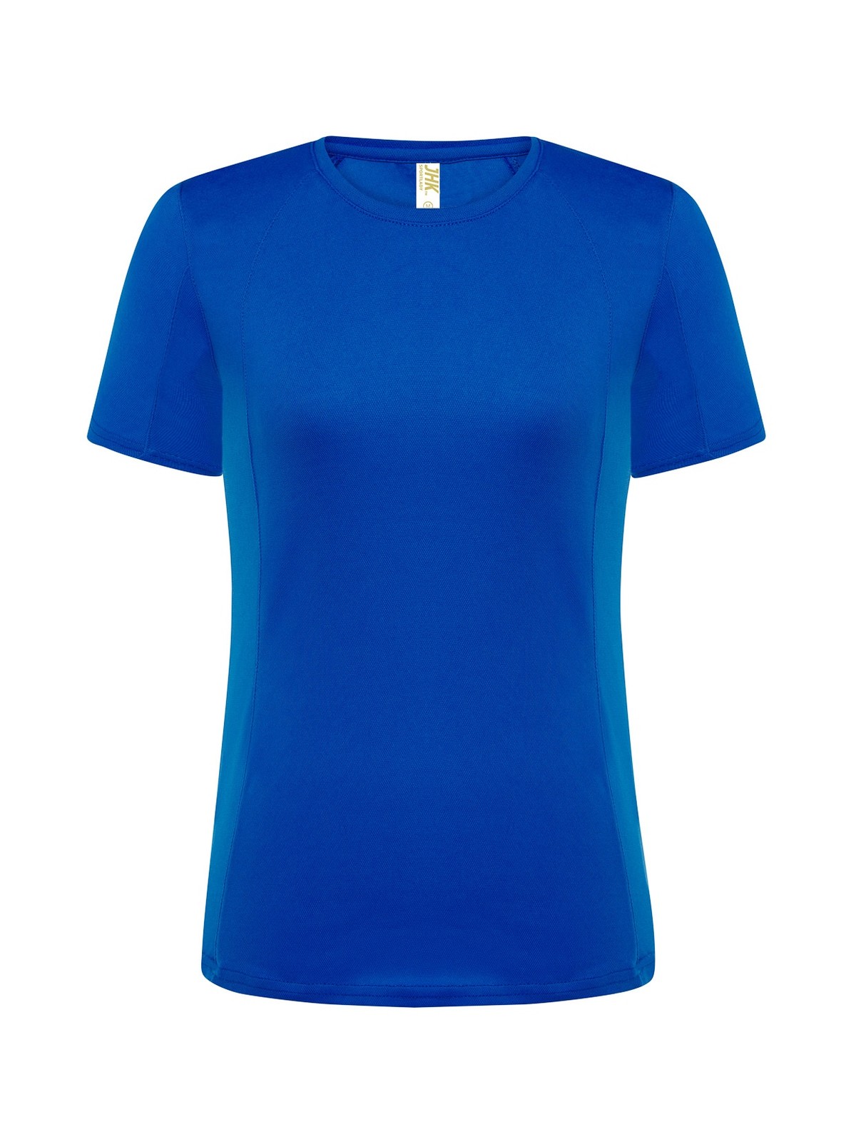 Personalisiertes Funktionsshirt Damen 15 Camiseta técnica personalizada para mujer azul royal — prenda vista delantera